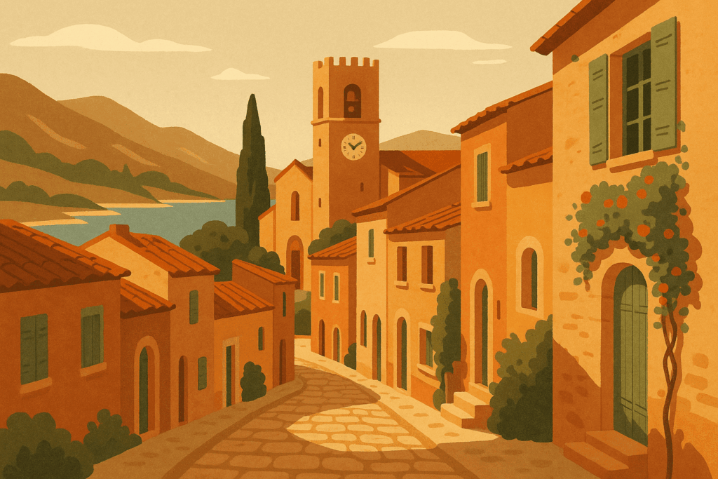 plus beaux villages du roussillon